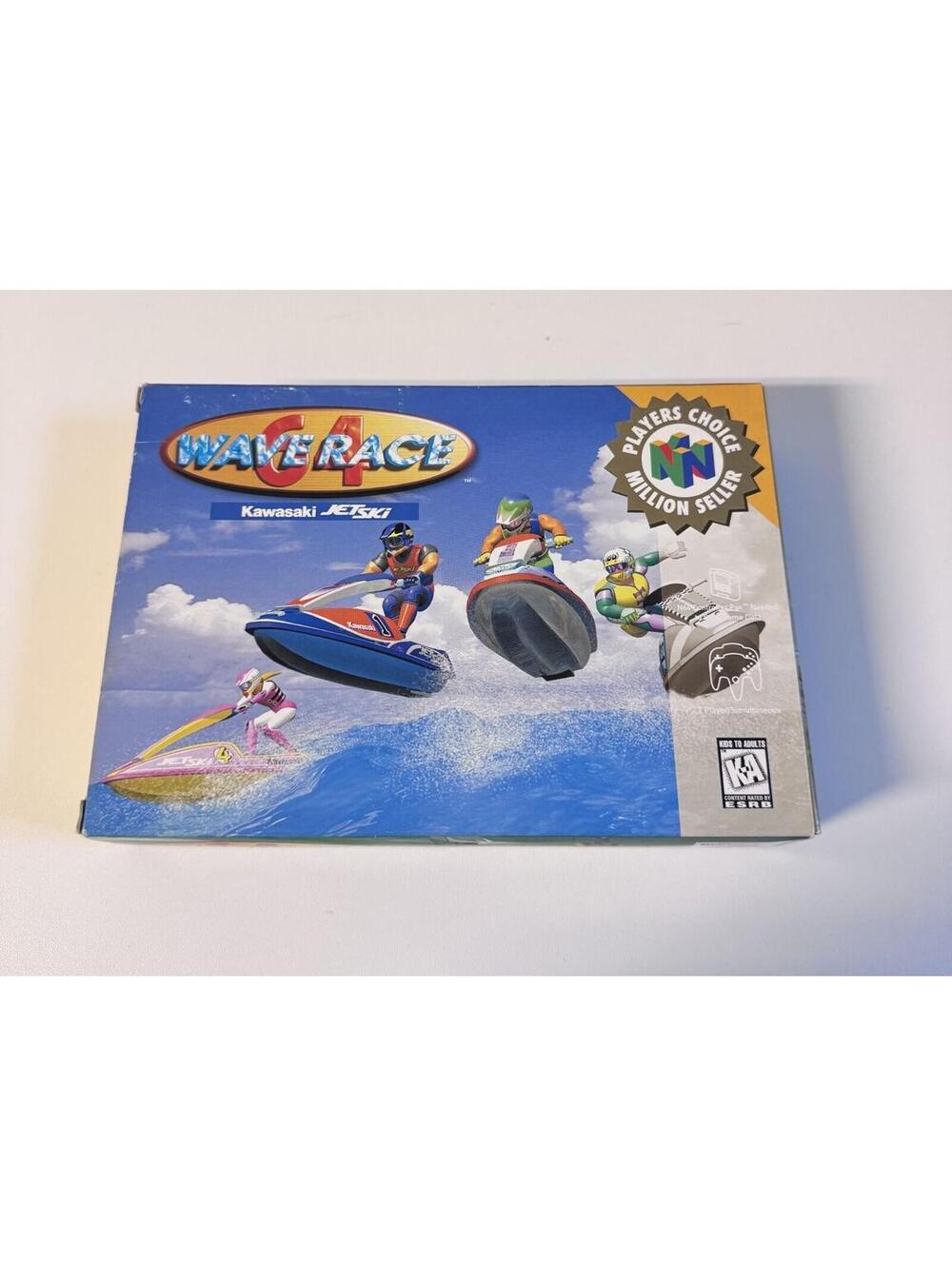 Wave Race 64 (Players Choice) Nintendo 64 Video Game CIB Complete Tested